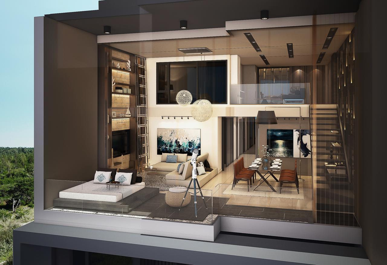 The Aristo By Holy Cow, 4-Br Loft, 150 M2, Pool View Aparthotel Surin Beach  Rum bild