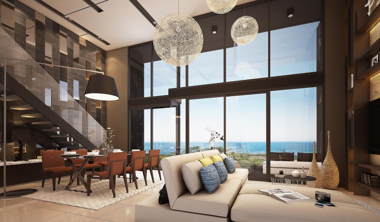The Aristo By Holy Cow, 4-Br Loft, 150 M2, Pool View Aparthotel Surin Beach  Rum bild